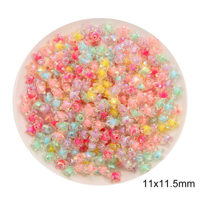 Acrylic Pentagram Beads and Jewelry Making
