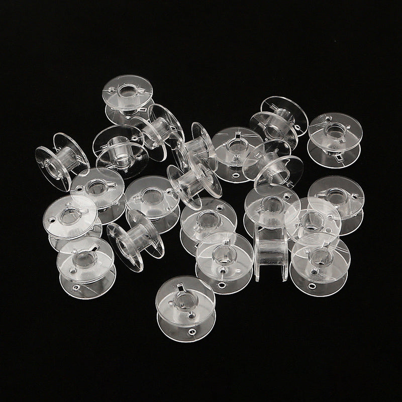 Transparent Sewing Machine Bobbin Storage Box Organizer
