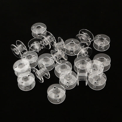 Transparent Sewing Machine Bobbin Storage Box Organizer