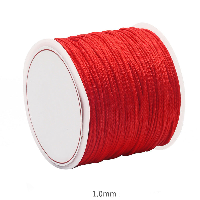 Red Cord Bracelet Weaving Rope Chinese Knot Jewelry Thread