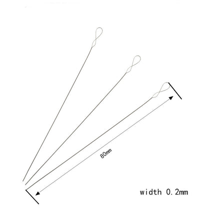 Large-Eye Twisted Beading Needles Beading Tools