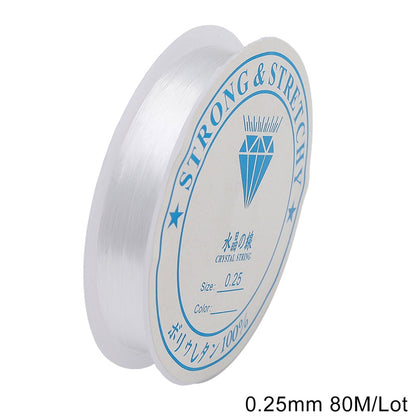Transparent Fishing Line for Professional Jewelry Making
