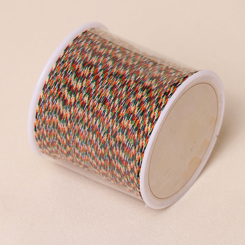 Colorful Jewellery Beaded Wire 0.8mm Nylon Cord