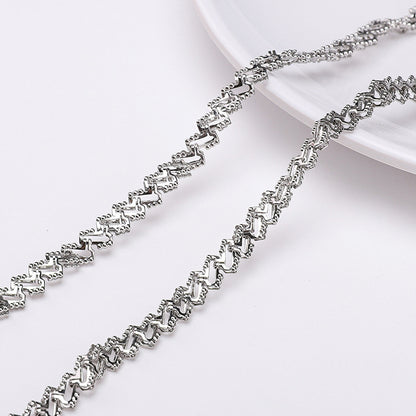 Butterfly Chain Extension Chain Stainless Steel Jewelry Chains