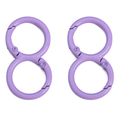 Figure-8 Keychain Rings (Multi-Size Options)
