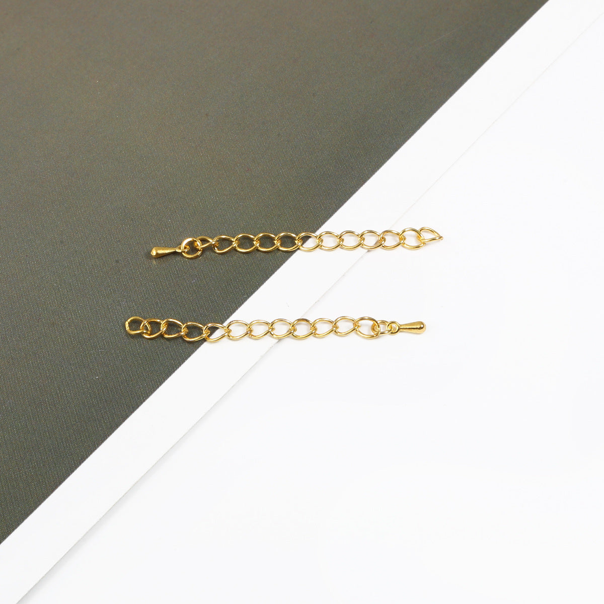 DIY Jewelry Accessories Necklace Bracelet Water Drop Extension Chain