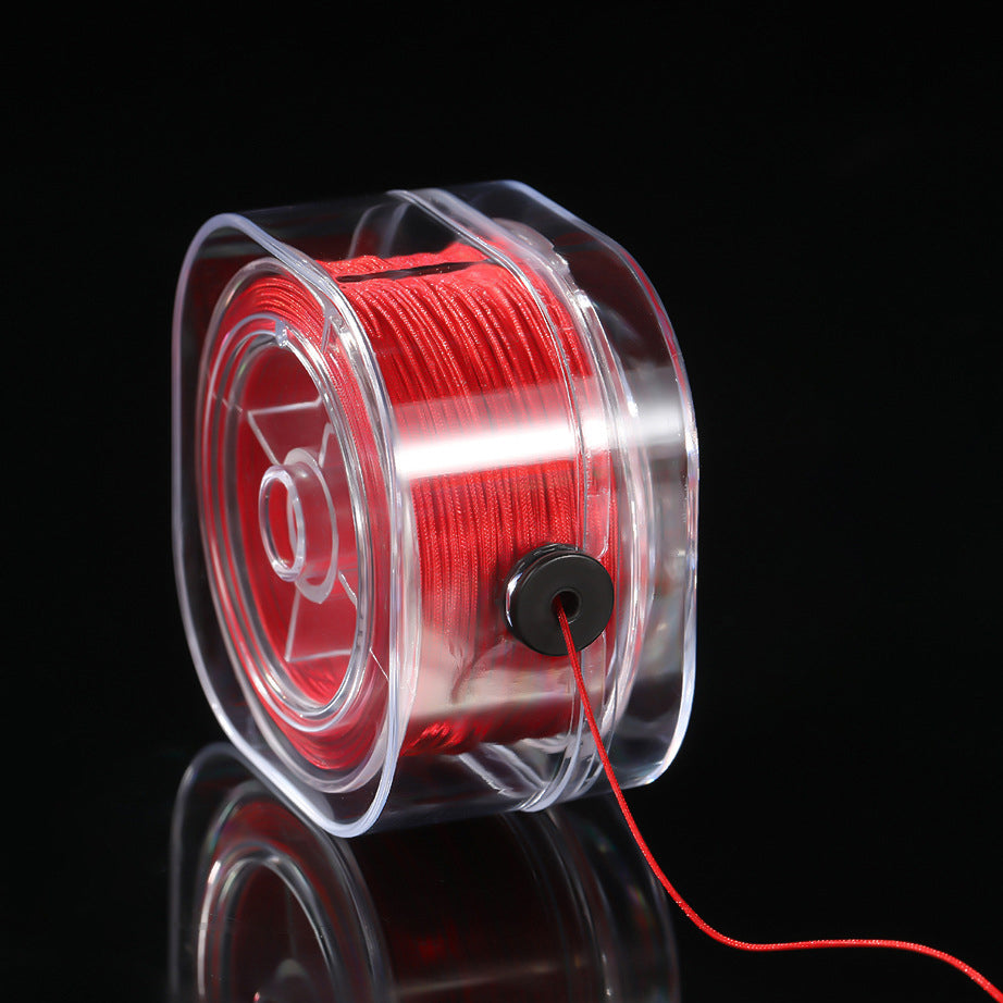 0.8mm Nylon Cord Box – Colorful Beading & Jewelry String for DIY Crafts