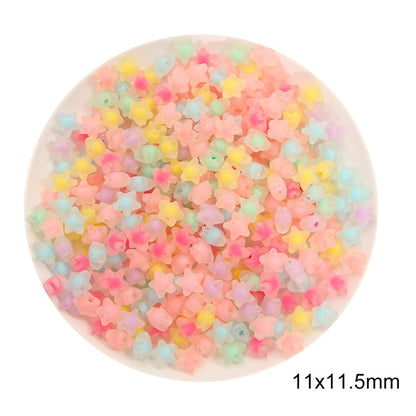 Acrylic Pentagram Beads and Jewelry Making
