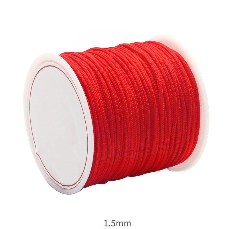 Red Cord Bracelet Weaving Rope Chinese Knot Jewelry Thread