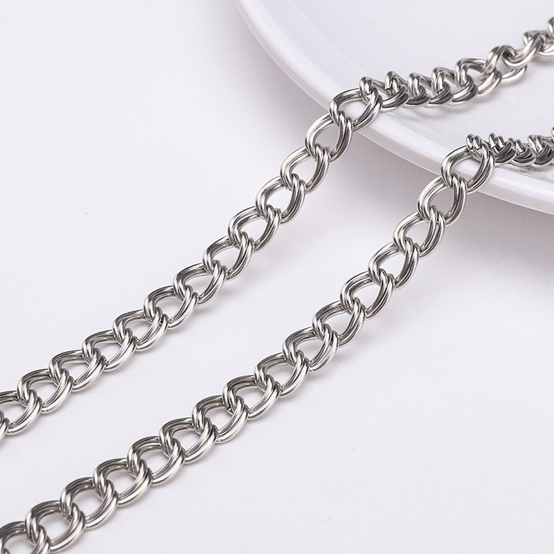 Butterfly Chain Extension Chain Stainless Steel Jewelry Chains