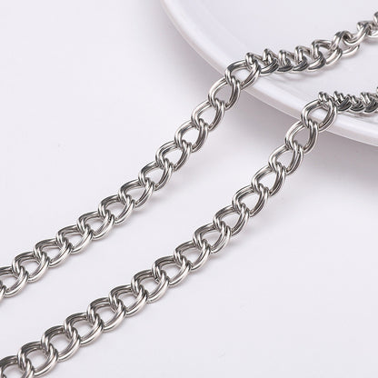 Butterfly Chain Extension Chain Stainless Steel Jewelry Chains