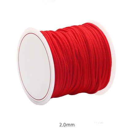 Red Cord Bracelet Weaving Rope Chinese Knot Jewelry Thread