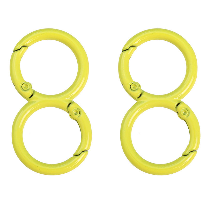 Figure-8 Keychain Rings (Multi-Size Options)