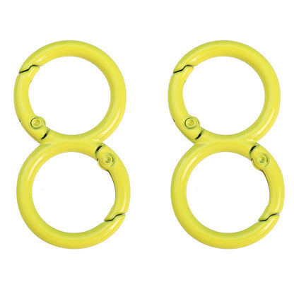Figure-8 Keychain Rings (Multi-Size Options)