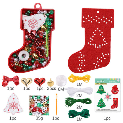 Cartoon Christmas Series Beaded Set DIY Jewelry Accessories