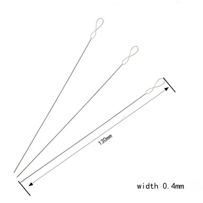 Large-Eye Twisted Beading Needles Beading Tools