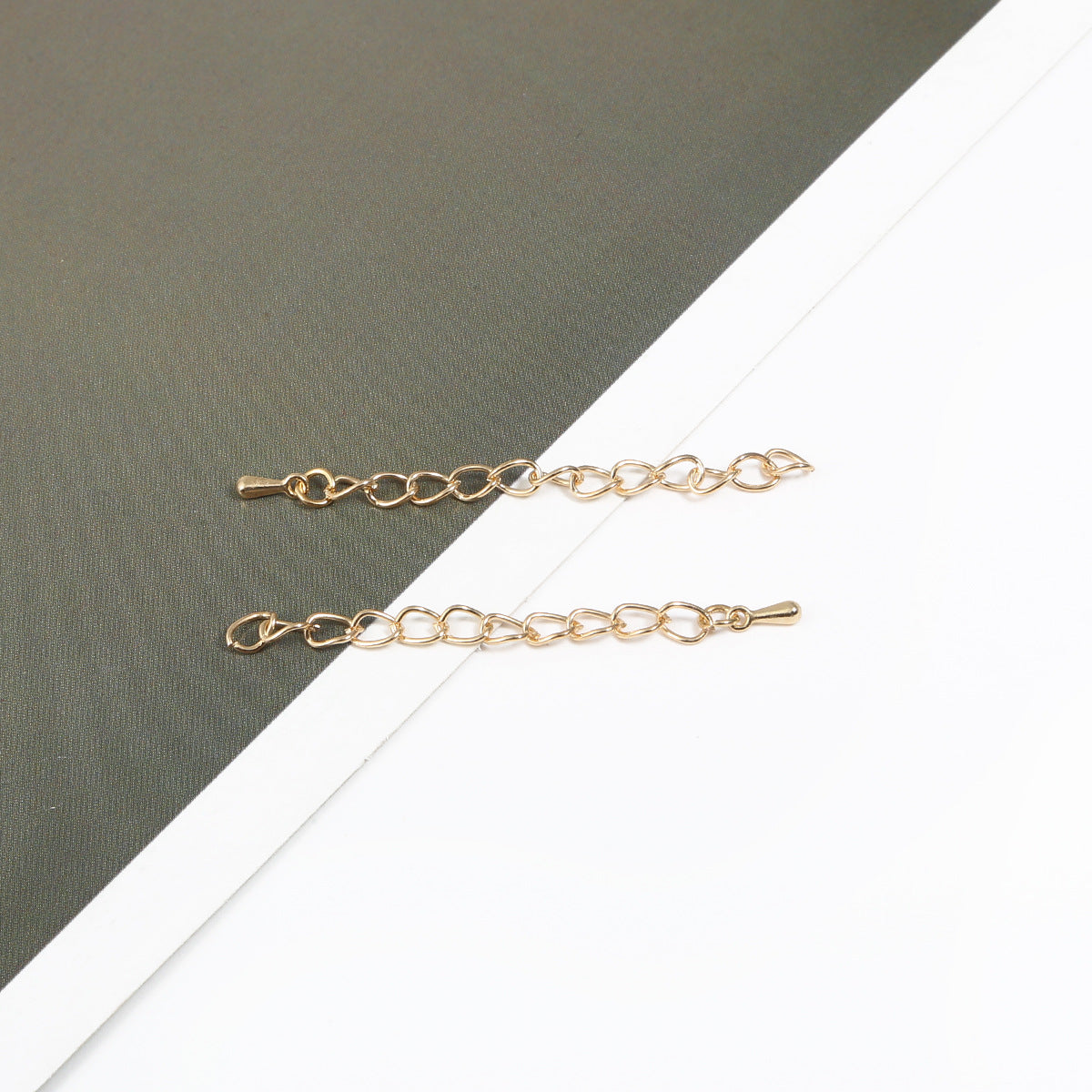DIY Jewelry Accessories Necklace Bracelet Water Drop Extension Chain