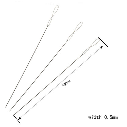 Large-Eye Twisted Beading Needles Beading Tools