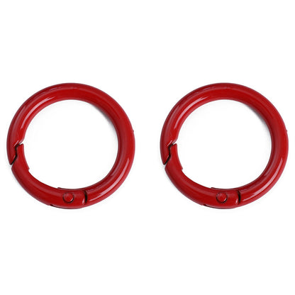 Alloy Spring Ring Clasps Keychain (Painted Finish, 30mm)