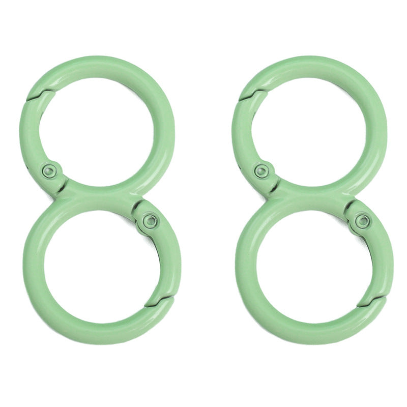 Figure-8 Keychain Rings (Multi-Size Options)
