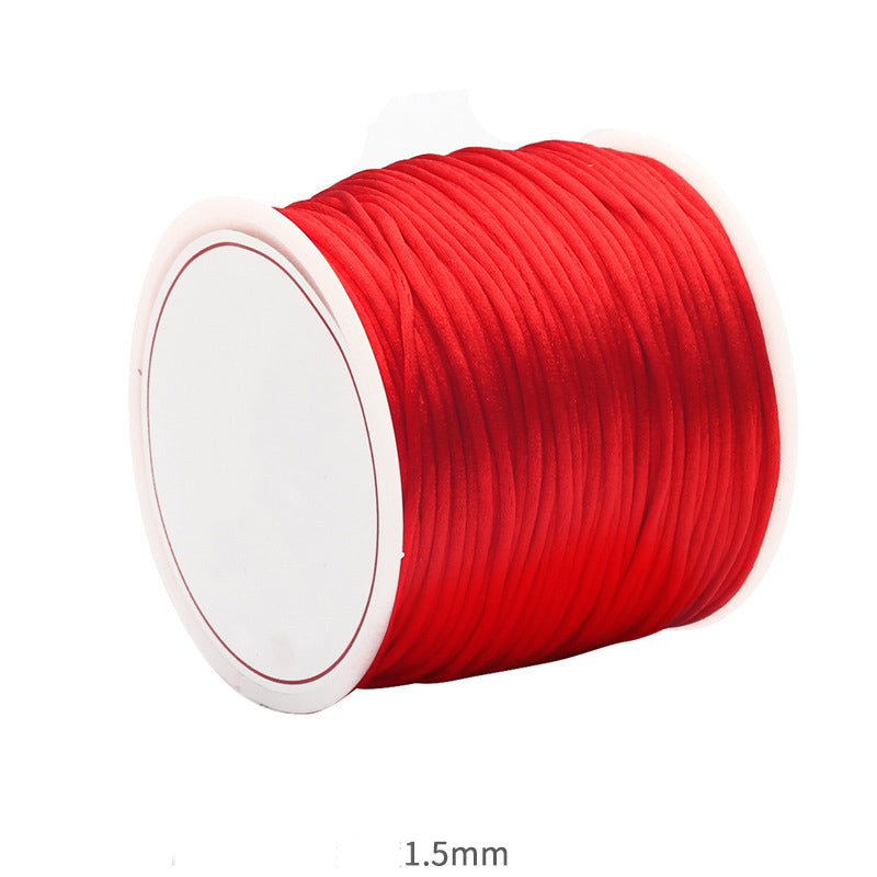 Red Cord Bracelet Weaving Rope Chinese Knot Jewelry Thread