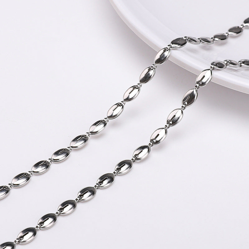 Butterfly Chain Extension Chain Stainless Steel Jewelry Chains