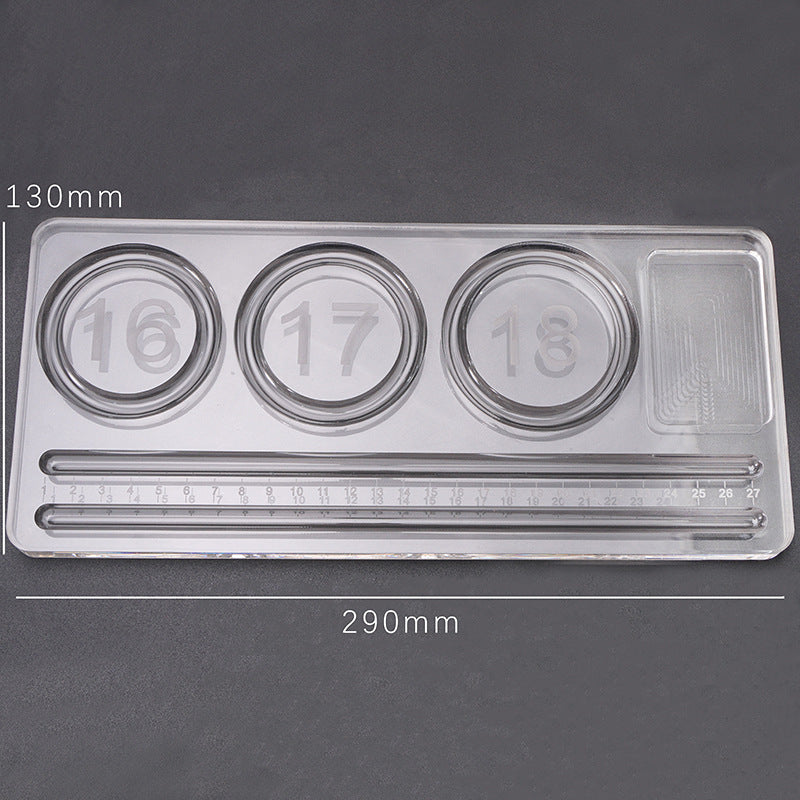 Acrylic High-Transparency Tray for Jewelry Design & Display