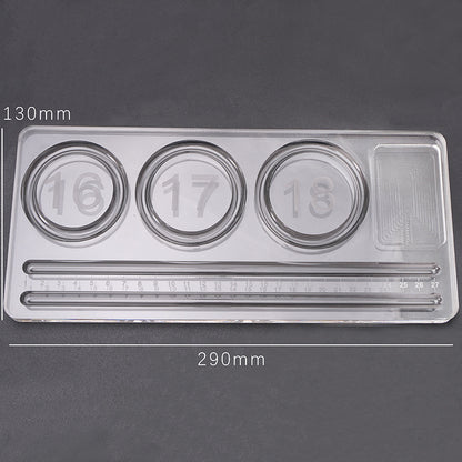 Acrylic High-Transparency Tray for Jewelry Design & Display