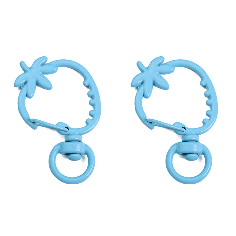 Spray Paint Color Strawberry-Shaped Keychains