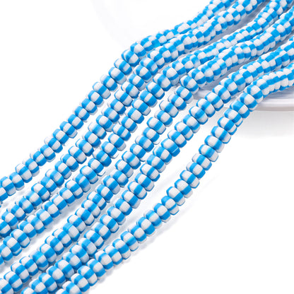 Polymer Clay Flat Rondelle Beads DIY Jewelry Kit