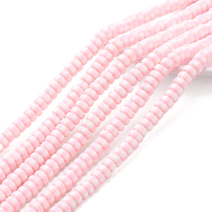 Polymer Clay Flat Rondelle Beads DIY Jewelry Kit