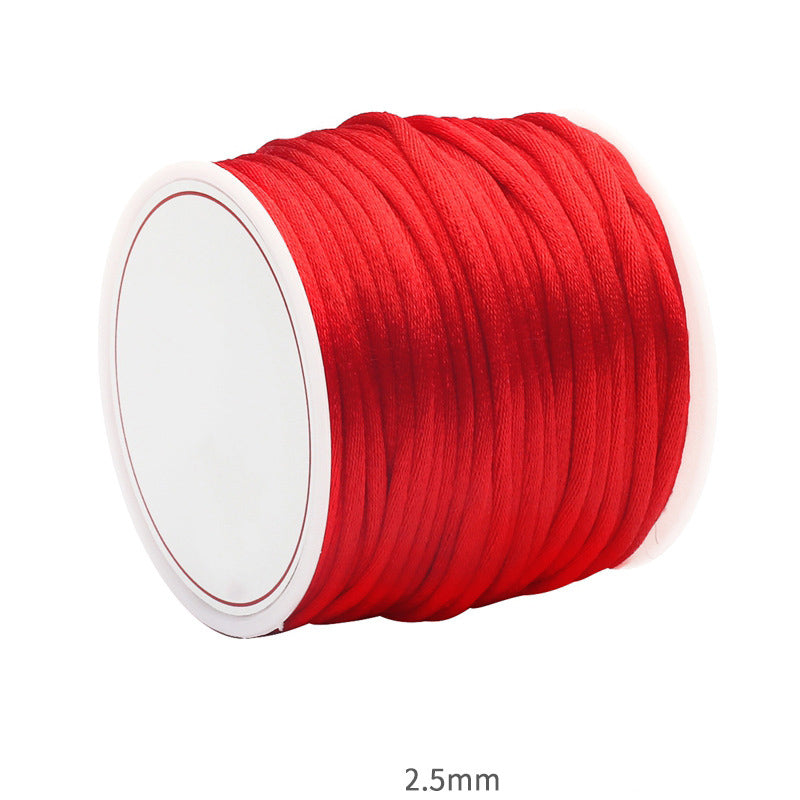 Red Cord Bracelet Weaving Rope Chinese Knot Jewelry Thread