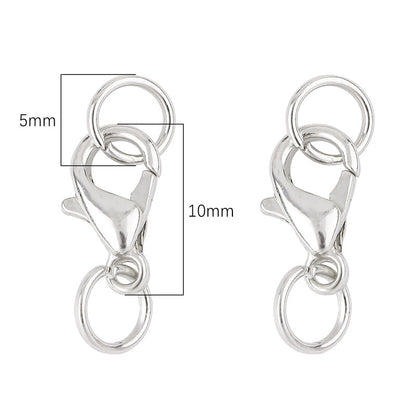 Lobster Clasp & Jump Ring Set Jewelry Making Supplies