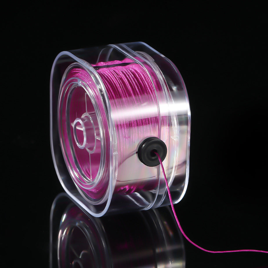 0.8mm Nylon Cord Box – Colorful Beading & Jewelry String for DIY Crafts
