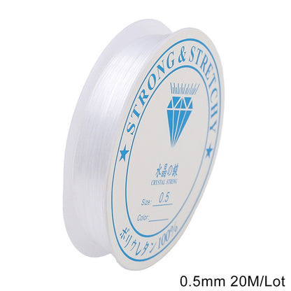 Transparent Fishing Line for Professional Jewelry Making