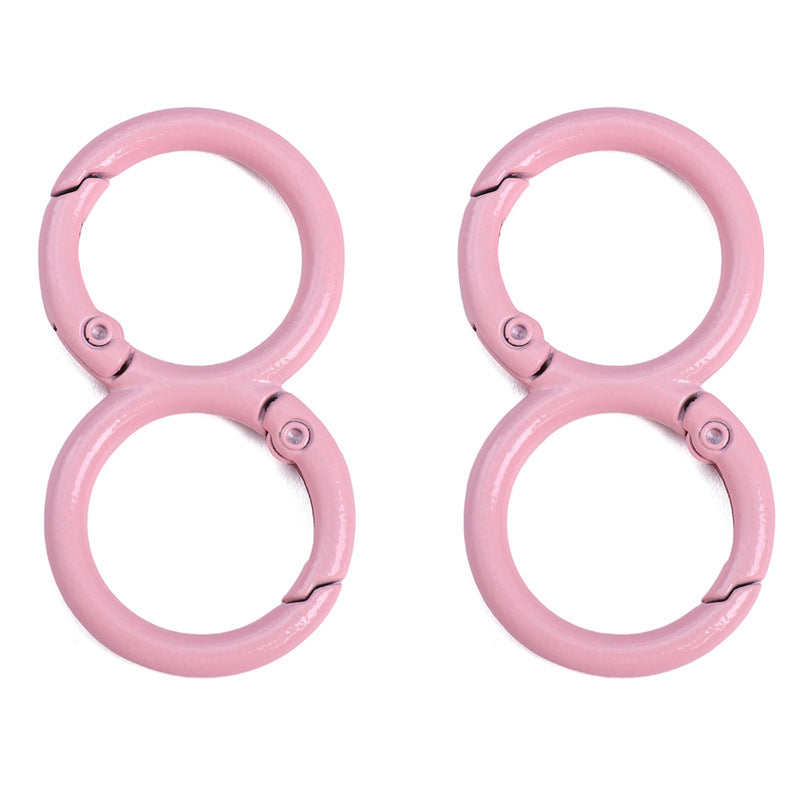 Figure-8 Keychain Rings (Multi-Size Options)