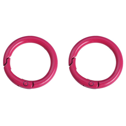 Alloy Spring Ring Clasps Keychain (Painted Finish, 30mm)