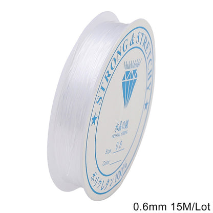 Transparent Fishing Line for Professional Jewelry Making