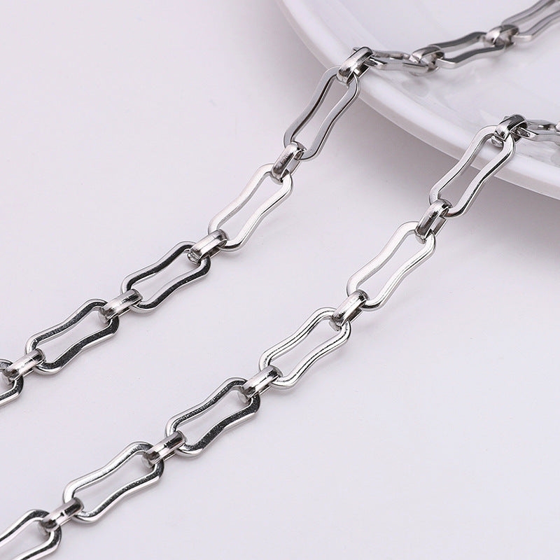 Butterfly Chain Extension Chain Stainless Steel Jewelry Chains