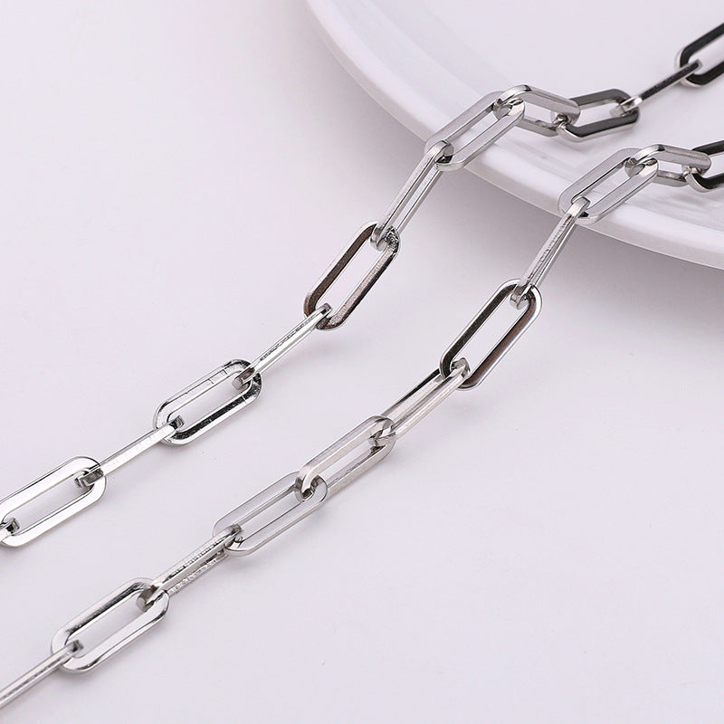 Butterfly Chain Extension Chain Stainless Steel Jewelry Chains