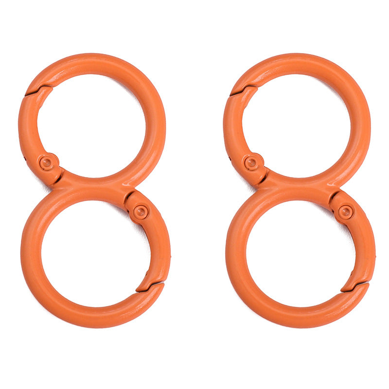 Figure-8 Keychain Rings (Multi-Size Options)
