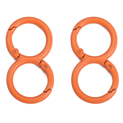 Figure-8 Keychain Rings (Multi-Size Options)
