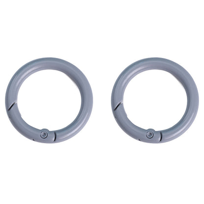 Alloy Spring Ring Clasps Keychain (Painted Finish, 30mm)