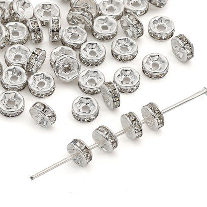 Copper Diamond Spacer Beads Washer Beads Making Kit