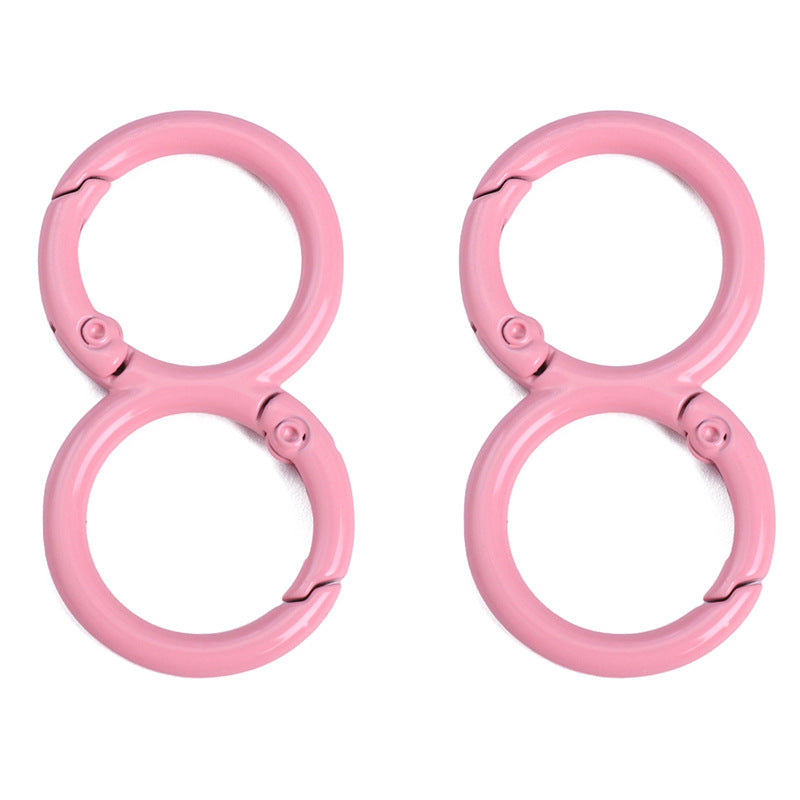 Figure-8 Keychain Rings (Multi-Size Options)