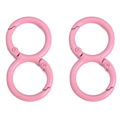 Figure-8 Keychain Rings (Multi-Size Options)