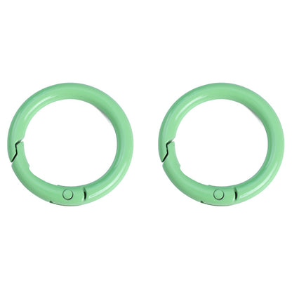 Alloy Spring Ring Clasps Keychain (Painted Finish, 30mm)