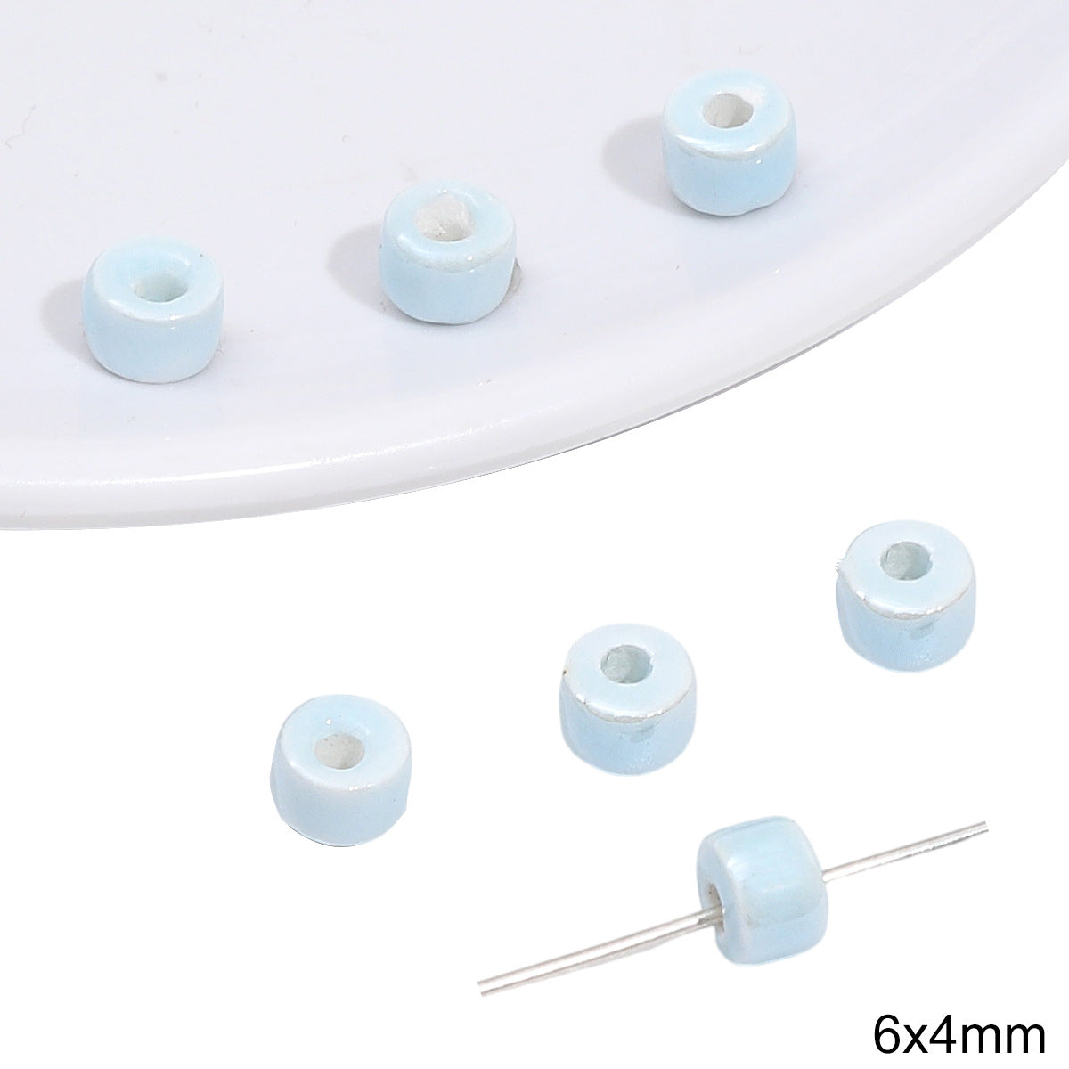 Round Beads Jewelry Making Supplies