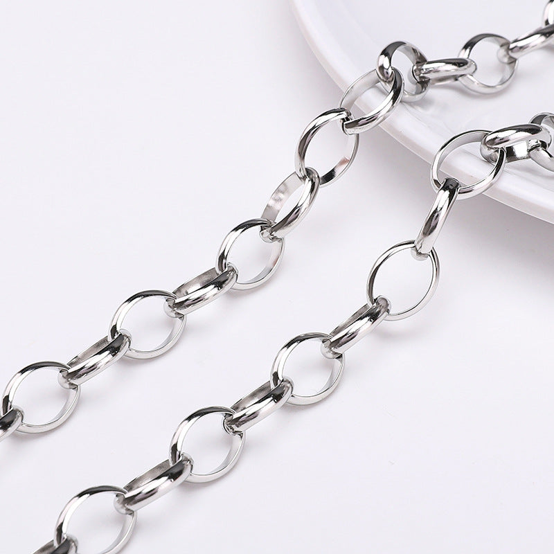 Butterfly Chain Extension Chain Stainless Steel Jewelry Chains