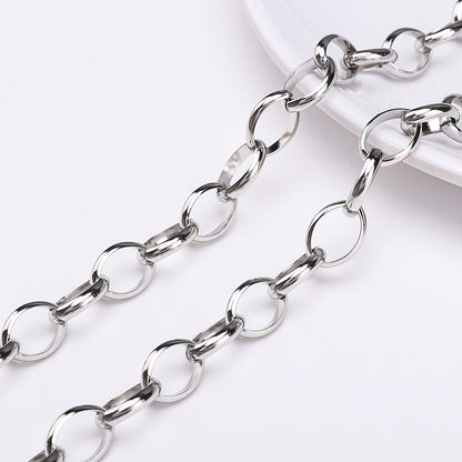 Butterfly Chain Extension Chain Stainless Steel Jewelry Chains